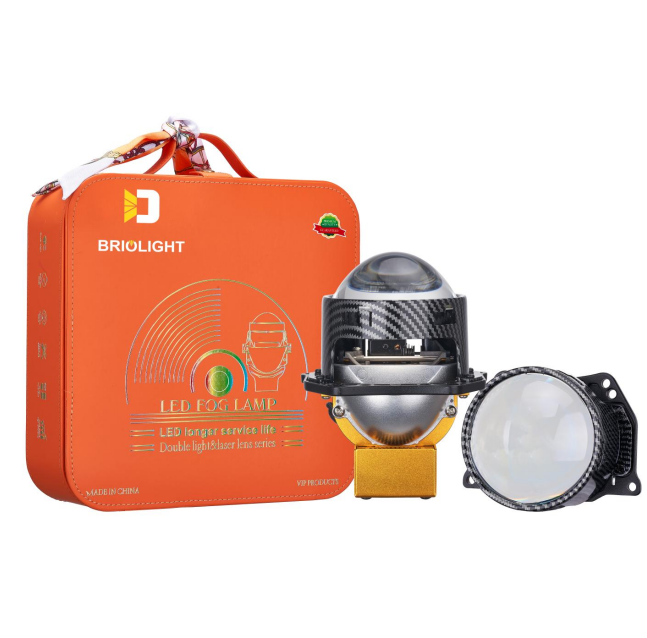 Laser headlight lens