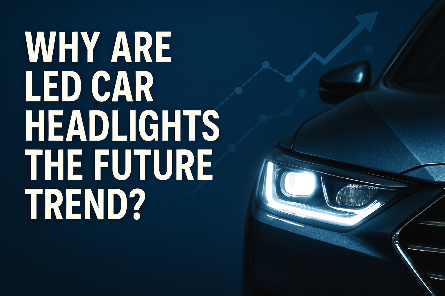 Why are LED car headlights the future trend?