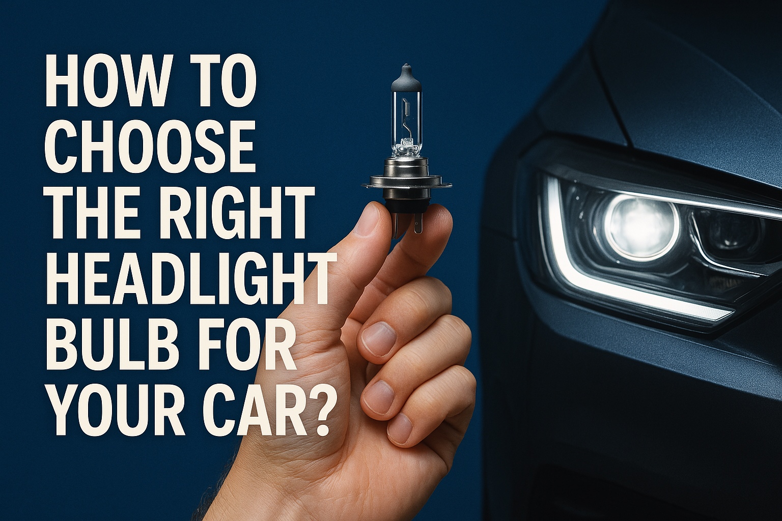 How to choose the right headlights bulb for your car?