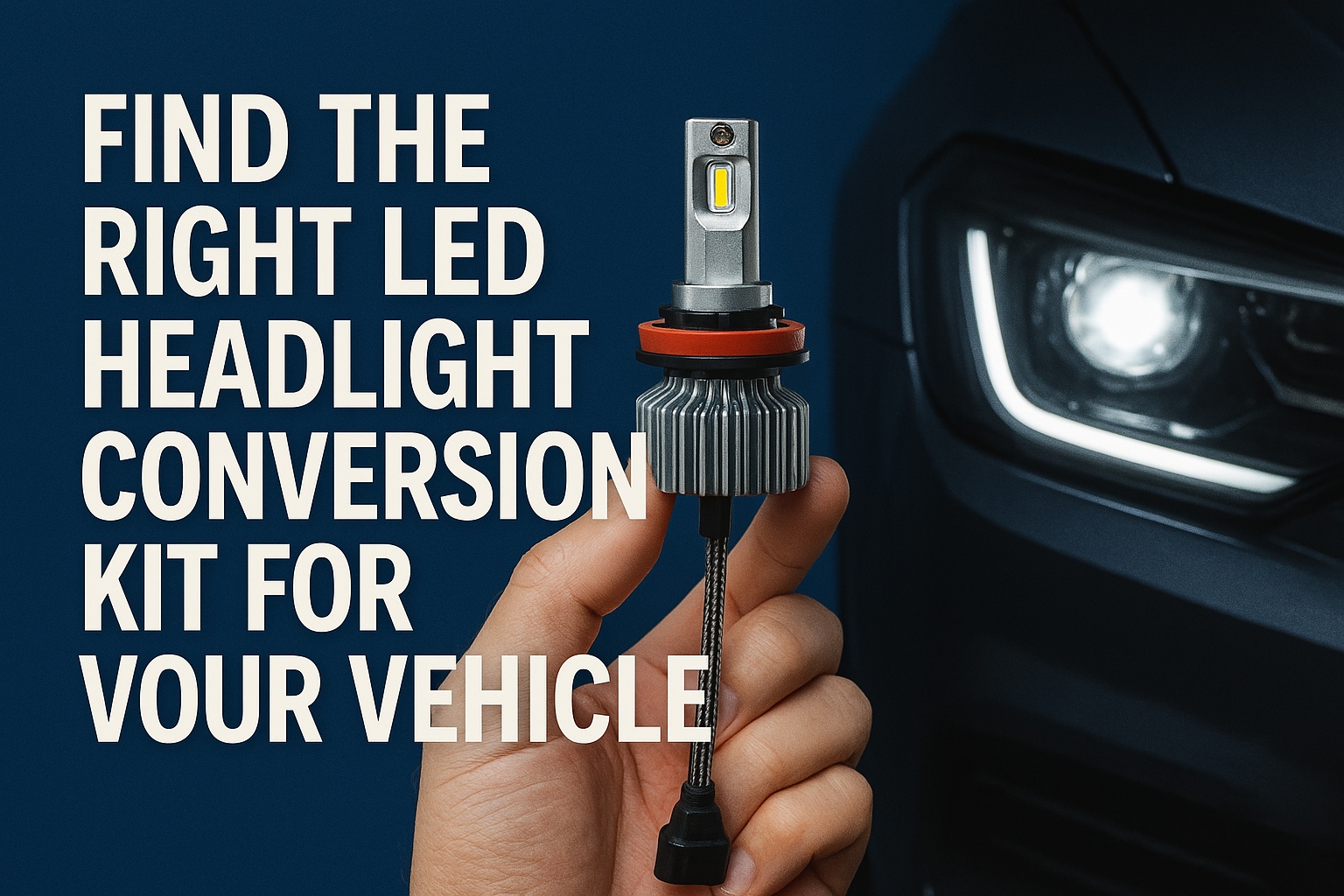 Find a right LED Headlight conversion kit for your vehicle