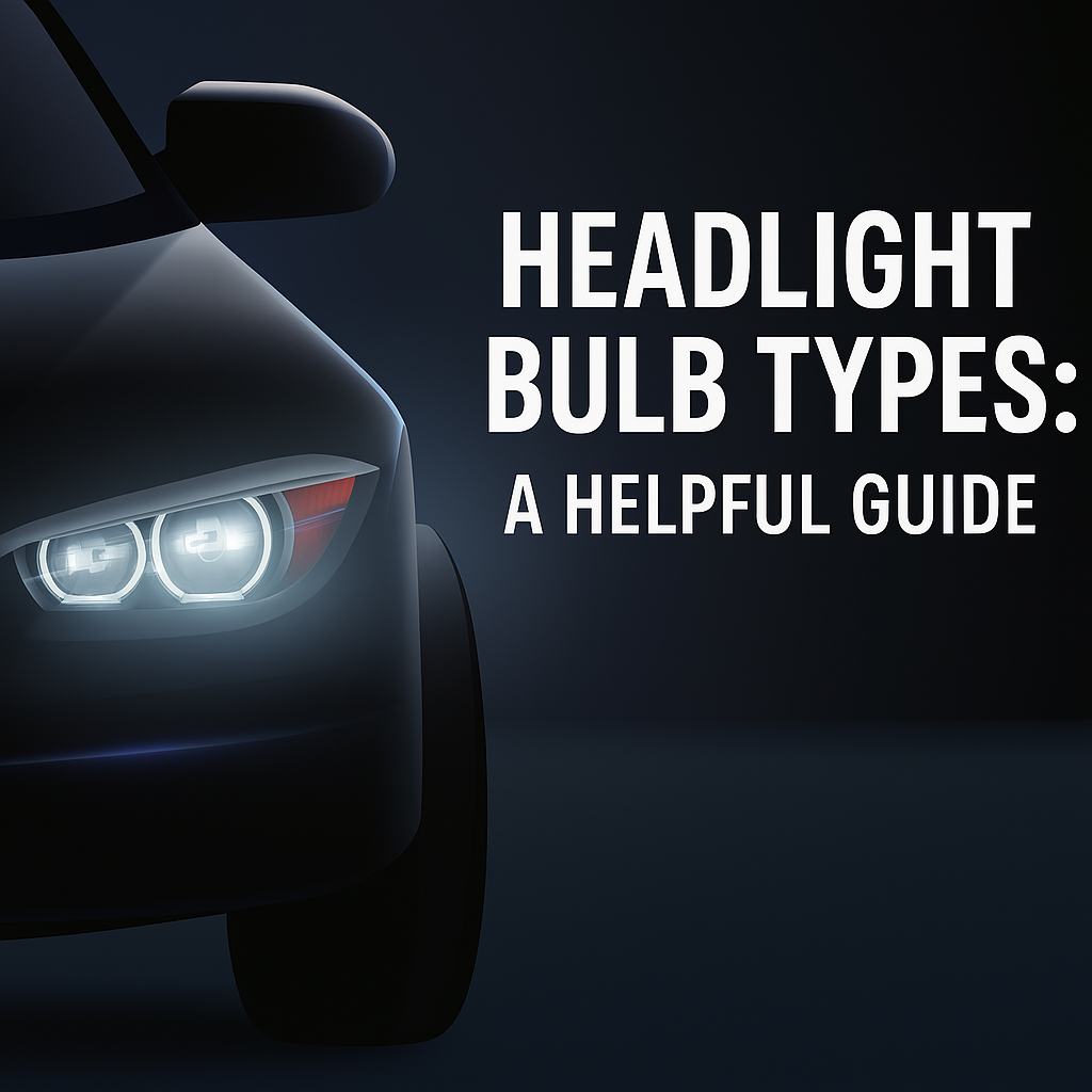 HEADLIGHT BULB TYPES: A HELPFUL GUIDE